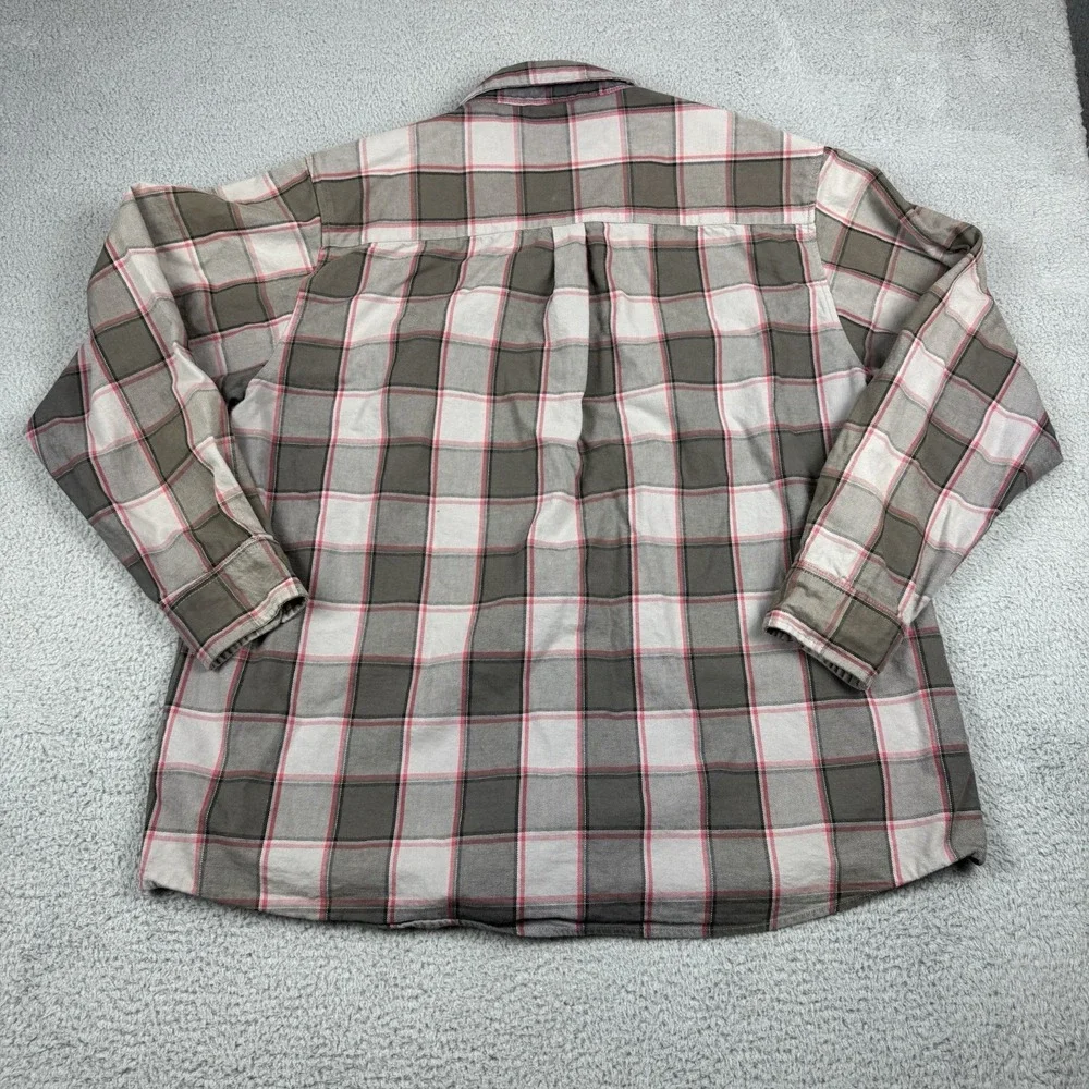 Dixxon Flannel Shirt Men 3XL Gray The Hotshot FR Work Fire Resistant Long Sleeve - Picture 10 of 12